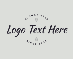 Jewelry Shop - Elegant Cursive Company logo design