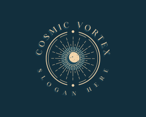 Mystical Cosmic Astrology logo design