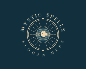 Mystical Cosmic Astrology logo design