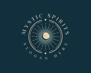 Mystical Cosmic Astrology logo design