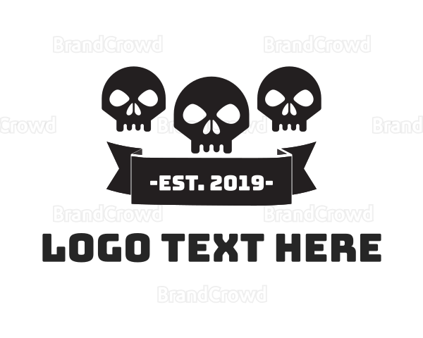 Skull Gang Logo | BrandCrowd Logo Maker Logo