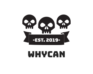 Scary - Skull Gang Clan logo design
