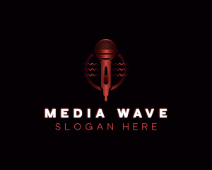 Mic Audio Broadcast logo design