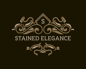 Stylish Floral Salon logo design