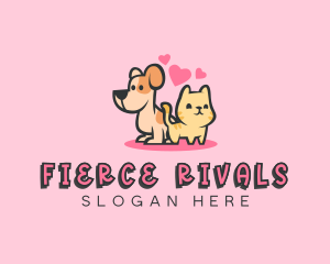 Dog Cat Pet logo design