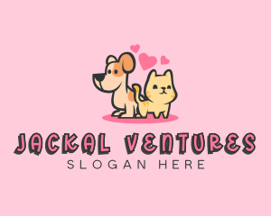 Dog Cat Pet logo design