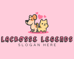 Dog Cat Pet logo design