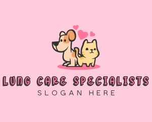 Dog Cat Pet logo design