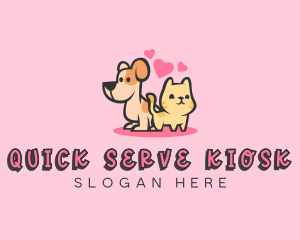 Dog Cat Pet logo design