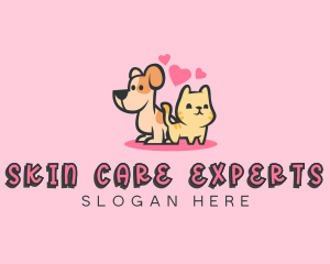 Dog Cat Pet logo design