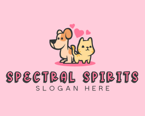 Dog Cat Pet logo design