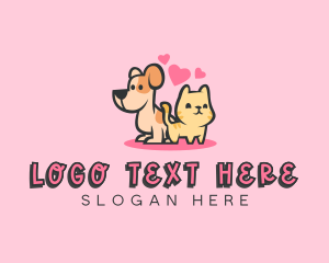 Canine - Dog Cat Pet logo design