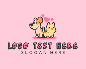 Dog Cat Pet Logo