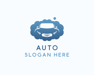 Car Wash - Car Bubble Car Wash logo design