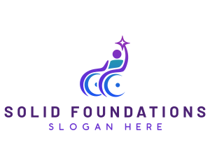 Paralympic - Disability Clinic Foundation logo design