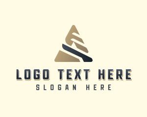 Triangle - Generic Triangle Letter A logo design