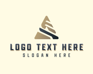 Business - Generic Triangle Letter A logo design