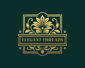 Wedding Event Florist logo design