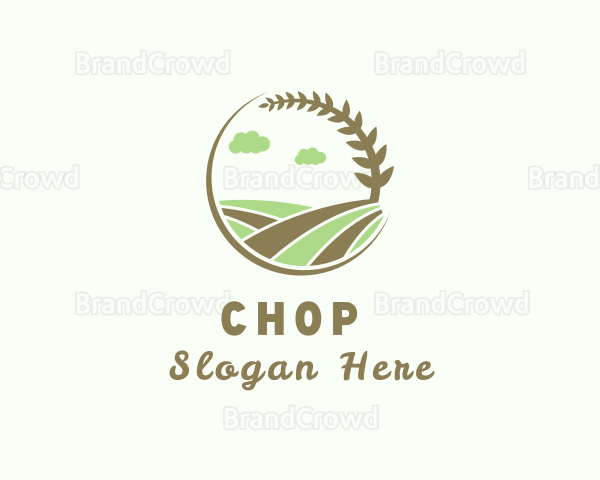 Countryside Farm Field Logo