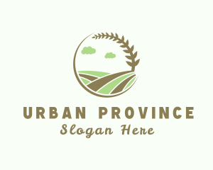 Province - Countryside Farm Field logo design