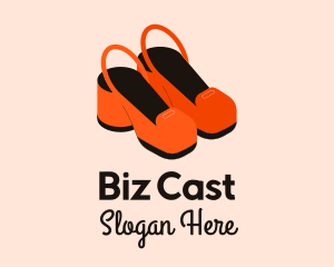 High Heels - Cute Feminine Shoes logo design