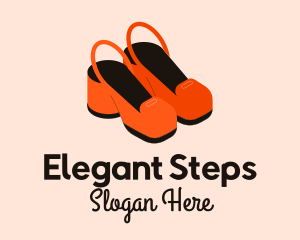 Cute Feminine Shoes  logo design