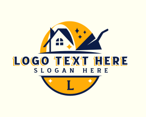 Laborer - Construction Architecture Masonry logo design