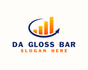 Company Bar Graph logo design