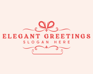 Elegant Gift Ribbon logo design