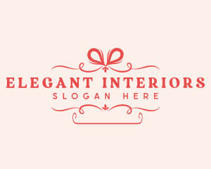 Elegant Gift Ribbon logo design