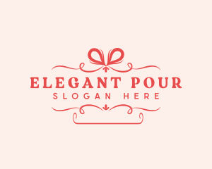 Elegant Gift Ribbon logo design