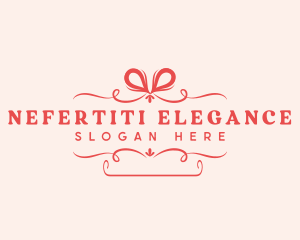 Elegant Gift Ribbon logo design