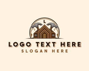 Hammer - Hammer Roofing Construction logo design