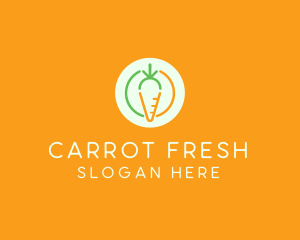 Carrot - Carrot Vegetable Food logo design