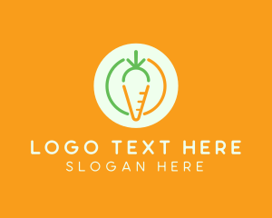 Corporate - Carrot Vegetable Food logo design