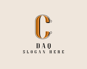 Elegant Fashion Studio Letter C Logo