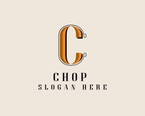 Elegant Fashion Studio Letter C logo design