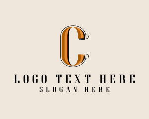 Elegant Fashion Studio Letter C Logo