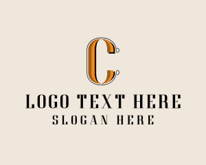 Enterprise - Elegant Fashion Studio Letter C logo design