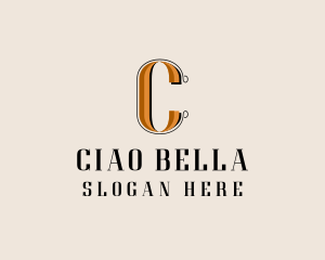 Elegant Fashion Studio Letter C logo design