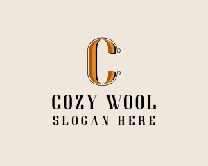 Elegant Fashion Studio Letter C logo design