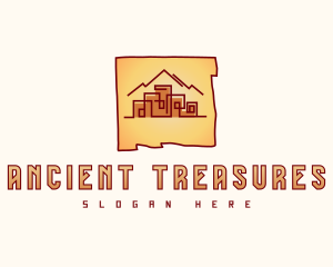 Ancient Architecture New Mexico logo design