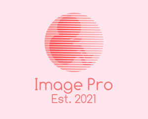 Baby Imaging Scanner logo design