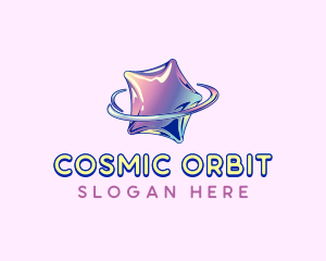 Space Star Orbit logo design