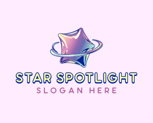 Space Star Orbit logo design