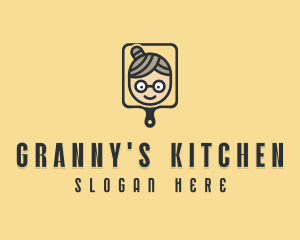 Grandma Baking Pan logo design