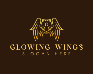 Angelic Wings Halo logo design