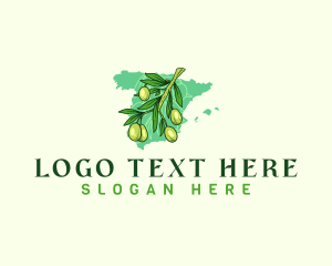 Olive - Spain Spanish Olive logo design