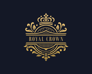 Royal Crown University  logo design