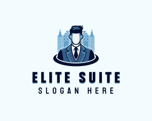 Professional Recruitment Admin logo design